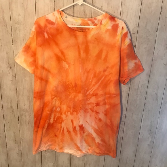 Custom Tie Dye Tshirt Unisex Size Large - Picture 7 of 9